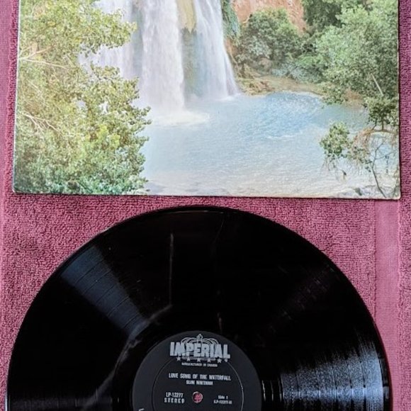 REDUCED Vintage Vinyl LP–Slim Whitman, Love Song of the Waterfall–Released 1965 - Picture 3 of 6